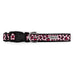 The Worthy Dog - Leopard Collar: Large / Pink