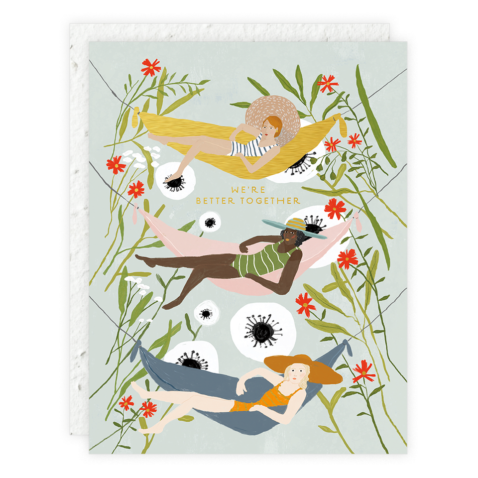 Seedlings - Hammock Girls Card