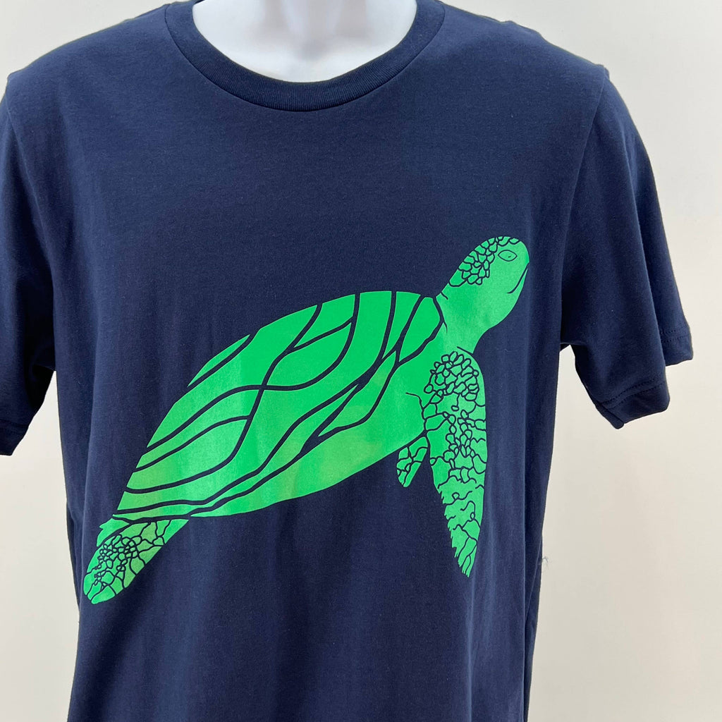 Salty Raven LLC - Sea Turtle Unisex Tee Shirt, Men's T-shirt
