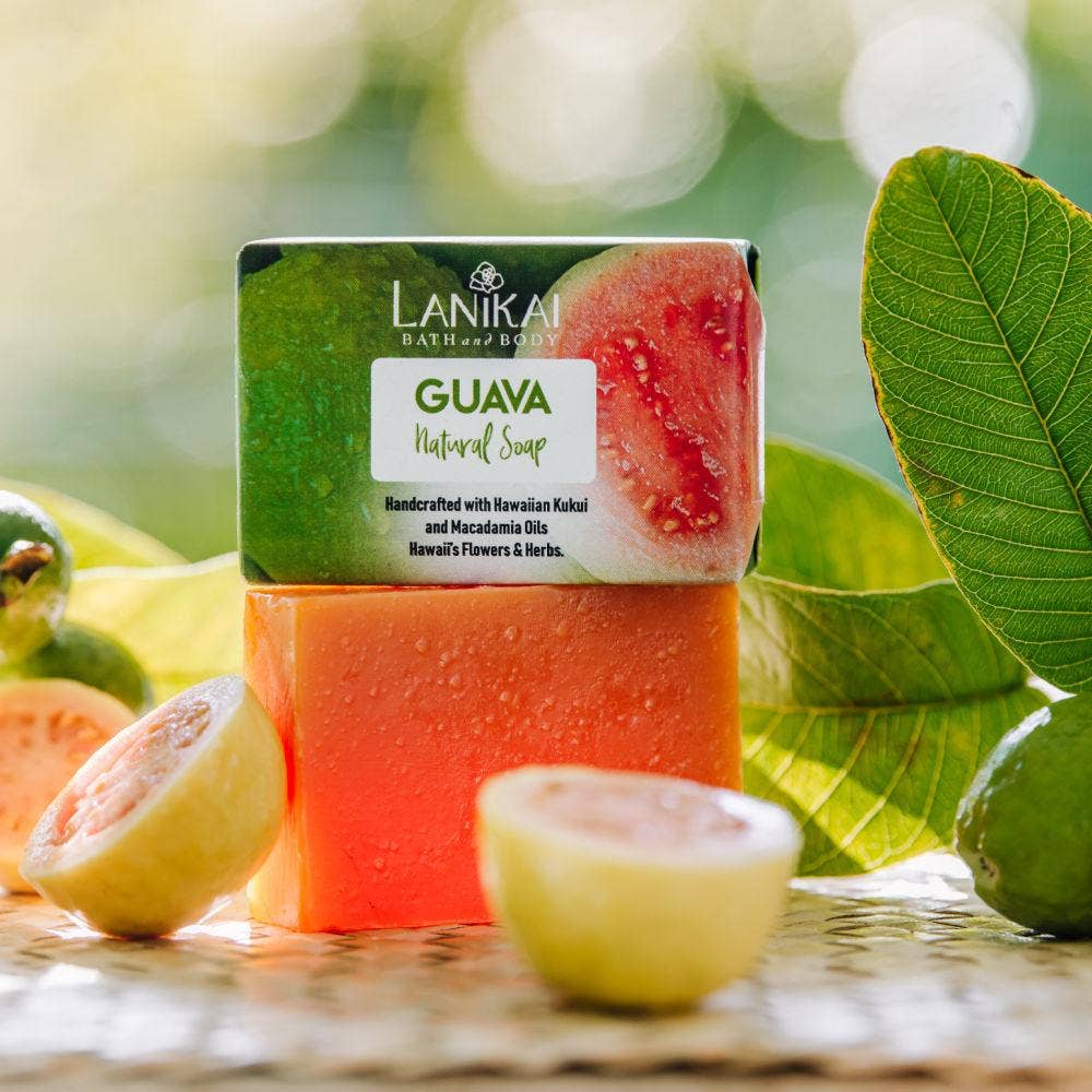 Lanikai  Bath and Body - Natural Guava Soap