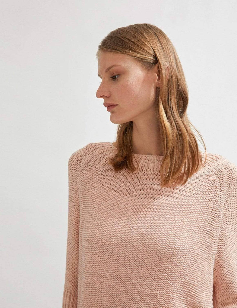 Shuuk - Boat-Neck Sweater with Lurex