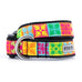 The Worthy Dog - Hawaiian Patchwork Collar: Large / Multicolored