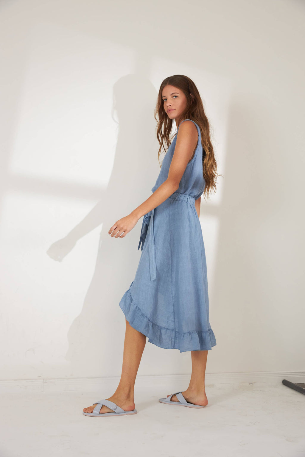 Shuuk - Italian Linen Wrap Skirt