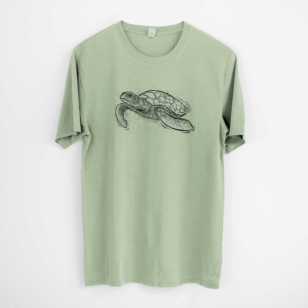 Because Tees - Hawksbill Sea Turtle